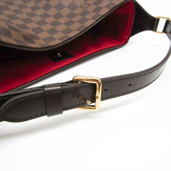 LOUIS VUITTON Authentic Brown Damier Shoulder Bag - Picture 7 of 11